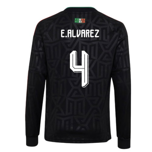2026-2027 Mexico Third Long Sleeves Shirt (Kids) (E.Alvarez 4)