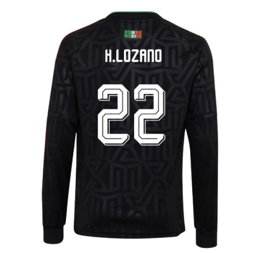 2026-2027 Mexico Third Long Sleeves Shirt (Kids) (H.Lozano 22)