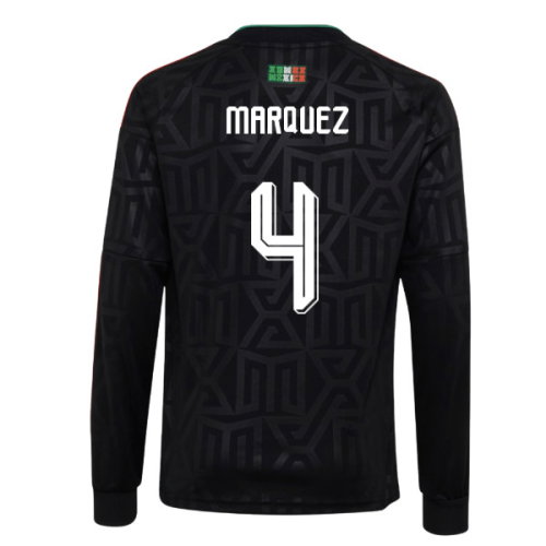 2026-2027 Mexico Third Long Sleeves Shirt (Kids) (Marquez 4)