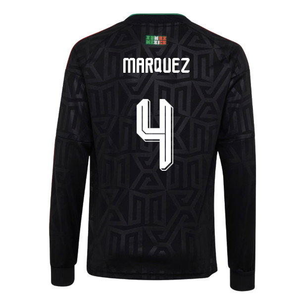 2026-2027 Mexico Third Long Sleeves Shirt (Kids) (Marquez 4)