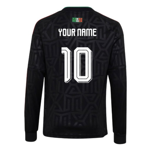 2026-2027 Mexico Third Long Sleeves Shirt (Kids) (Your Name)