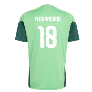 2026-2027 Mexico Training Jersey (Semi Flash Green) (A.Guardado 18)