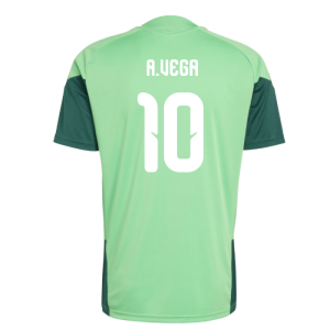2026-2027 Mexico Training Jersey (Semi Flash Green) (A.Vega 10)