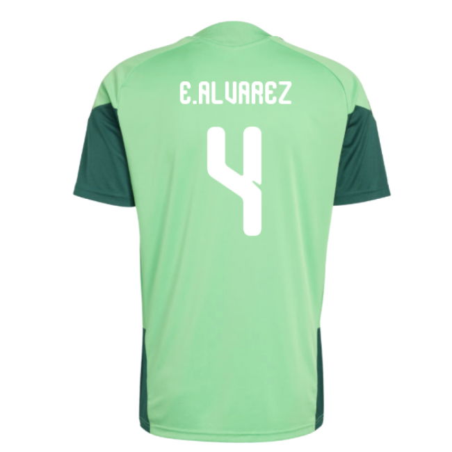 2026-2027 Mexico Training Jersey (Semi Flash Green) (E.Alvarez 4)