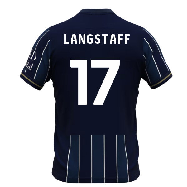 2026-2027 Millwall Home Shirt (Langstaff 17)
