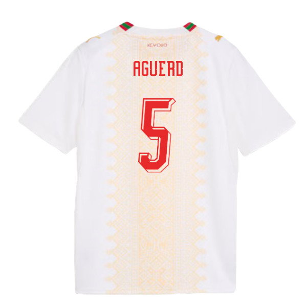 2026-2027 Morocco Away Shirt (Kids) (Aguerd 5)