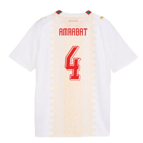 2026-2027 Morocco Away Shirt (Kids) (Amrabat 4)