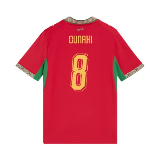 2026-2027 Morocco Home Shirt (Kids) (Ounahi 8)