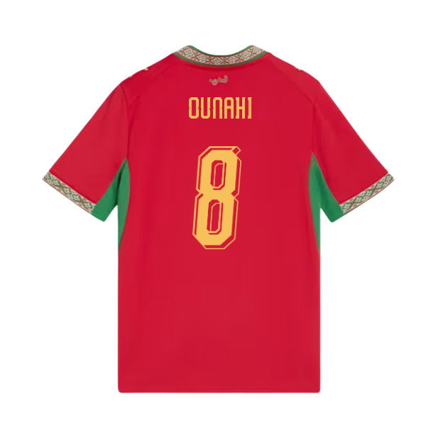 2026-2027 Morocco Home Shirt (Kids) (Ounahi 8)