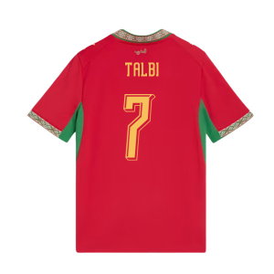 2026-2027 Morocco Home Shirt (Kids) (Talbi 7)