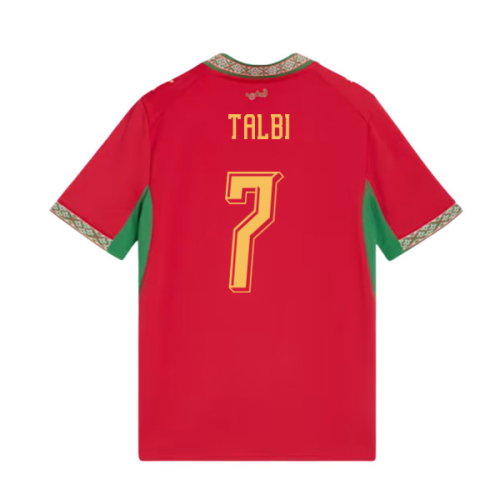 2026-2027 Morocco Home Shirt (Kids) (Talbi 7)