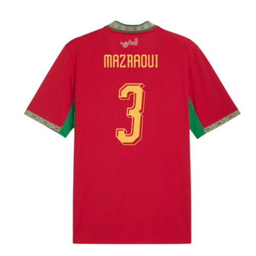 2026-2027 Morocco Home Shirt (Mazraoui 3)