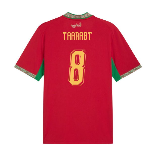 2026-2027 Morocco Home Shirt (Taarabt 8)