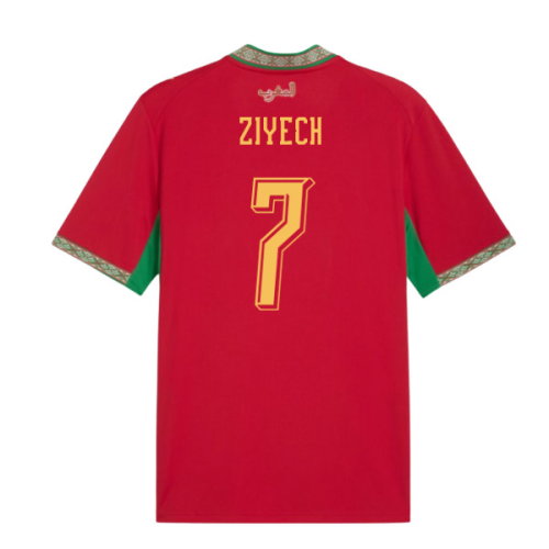 2026-2027 Morocco Home Shirt (Ziyech 7)