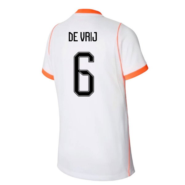 2026-2027 Netherlands Away Shirt (Kids) (De Vrij 6)