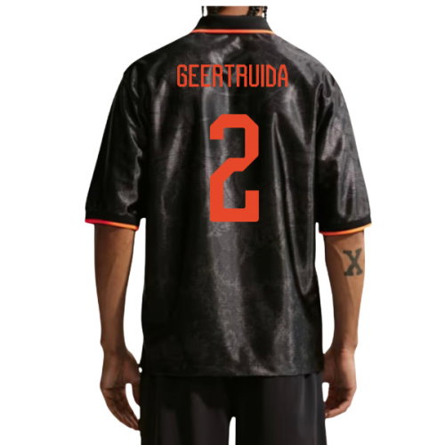 2026-2027 Netherlands Dri-Fit Energy Shirt (Black) (Geertruida 2)