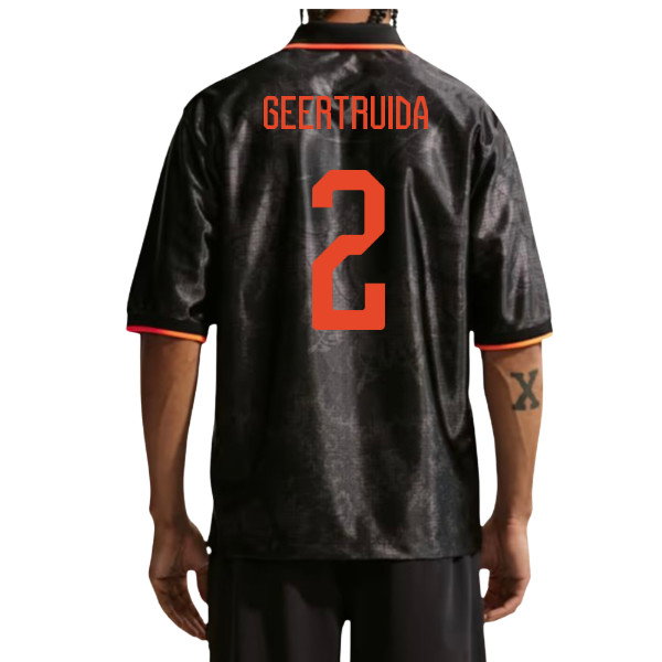 2026-2027 Netherlands Dri-Fit Energy Shirt (Black) (Geertruida 2)