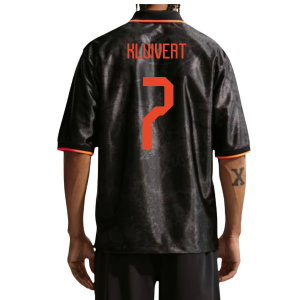 2026-2027 Netherlands Dri-Fit Energy Shirt (Black) (Kluivert 7)