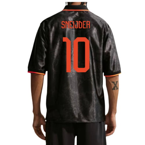 2026-2027 Netherlands Dri-Fit Energy Shirt (Black) (Sneijder 10)