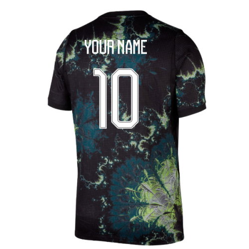 2026-2027 Netherlands Home Goalkeeper Shirt (Black) (Your Name)