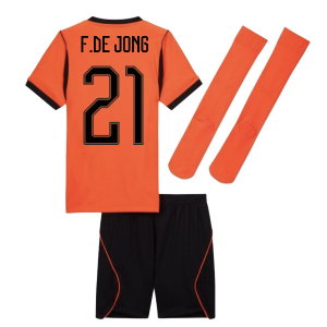 2026-2027 Netherlands Home Mini Kit (F.De Jong 21)