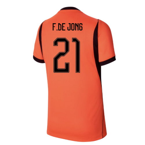 2026-2027 Netherlands Home Shirt (Kids) (F.De Jong 21)