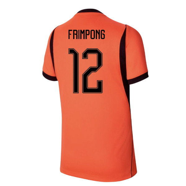 2026-2027 Netherlands Home Shirt (Kids) (Frimpong 12)