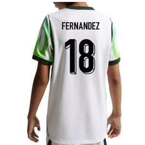 2026-2027 Nigeria Away Shirt (Kids) (Fernandez 18)
