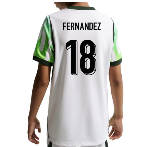 2026-2027 Nigeria Away Shirt (Kids) (Fernandez 18)