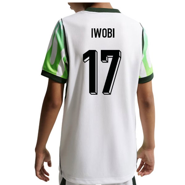 2026-2027 Nigeria Away Shirt (Kids) (Iwobi 17)