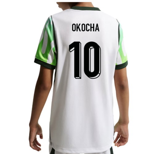 2026-2027 Nigeria Away Shirt (Kids) (Okocha 10)