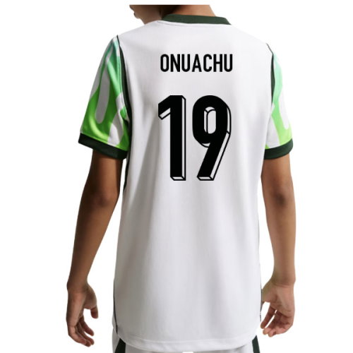 2026-2027 Nigeria Away Shirt (Kids) (Onuachu 19)
