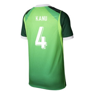2026-2027 Nigeria Home Shirt (Kids) (Kanu 4)