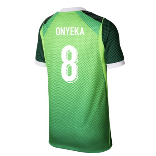 2026-2027 Nigeria Home Shirt (Kids) (Onyeka 8)