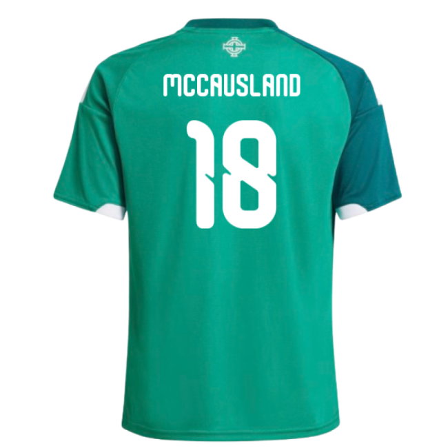 2026-2027 Northern Ireland Home Shirt (Kids) (McCausland 18)