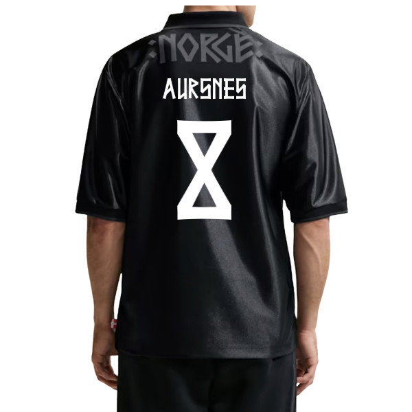 2026-2027 Norway Dri-Fit Energy Shirt (Black) (Aursnes 8)