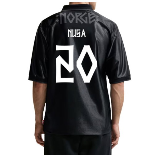 2026-2027 Norway Dri-Fit Energy Shirt (Black) (Nusa 20)