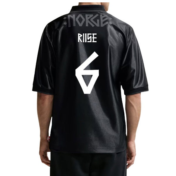 2026-2027 Norway Dri-Fit Energy Shirt (Black) (Riise 6)