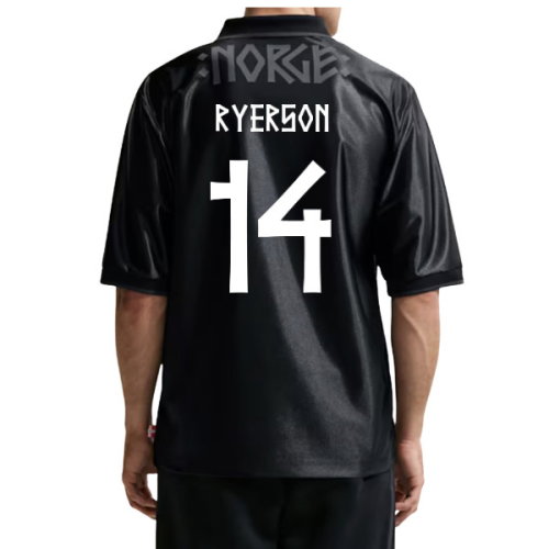 2026-2027 Norway Dri-Fit Energy Shirt (Black) (Ryerson 14)