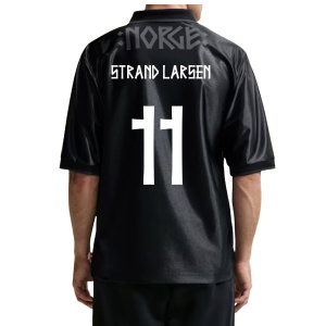 2026-2027 Norway Dri-Fit Energy Shirt (Black) (Strand Larsen 11)