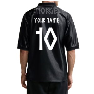 2026-2027 Norway Dri-Fit Energy Shirt (Black) (Your Name)