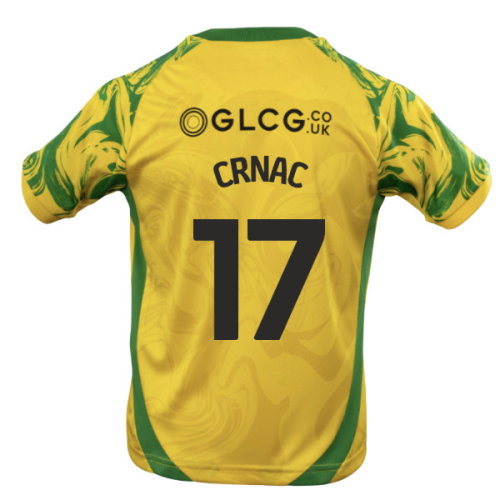 2026-2027 Norwich City Home Shirt (Kids) (Crnac 17)