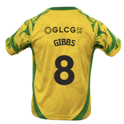 2026-2027 Norwich City Home Shirt (Kids) (Gibbs 8)