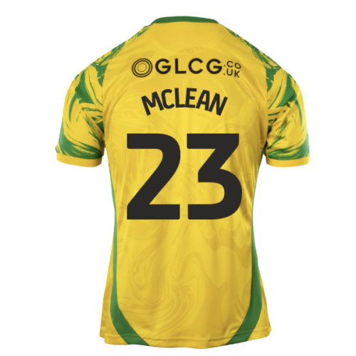 2026-2027 Norwich City Home Shirt (McLean 23)