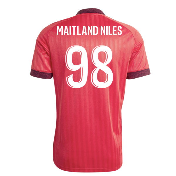 2026-2027 Olympique Lyon Away Shirt (Maitland Niles 98)