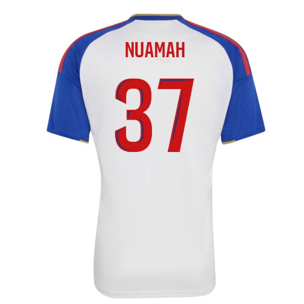 2026-2027 Olympique Lyon Home Shirt (Nuamah 37)