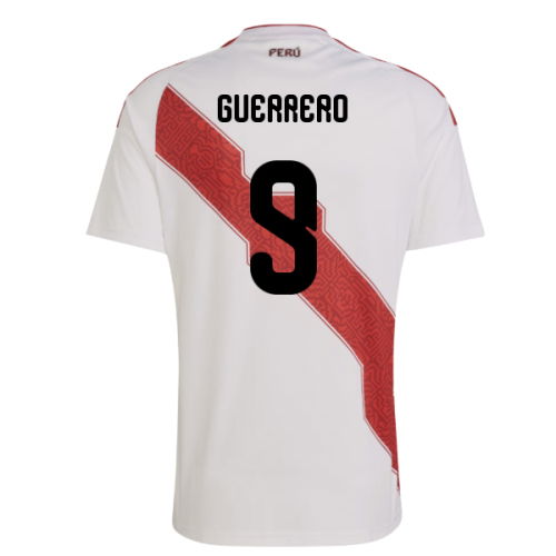 2026-2027 Peru Home Shirt (Guerrero 9)