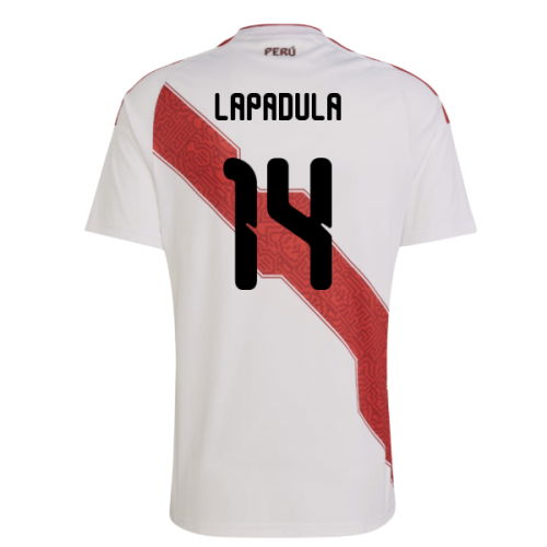 2026-2027 Peru Home Shirt (Lapadula 14)