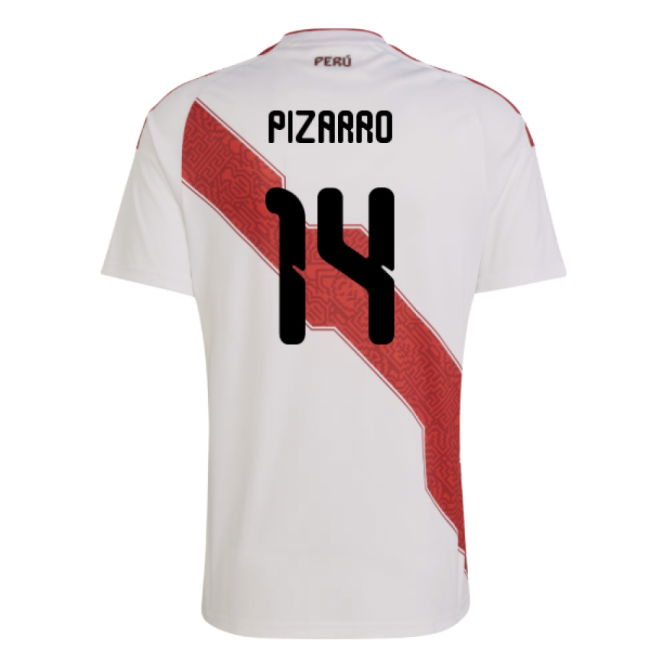 2026-2027 Peru Home Shirt (Pizarro 14)