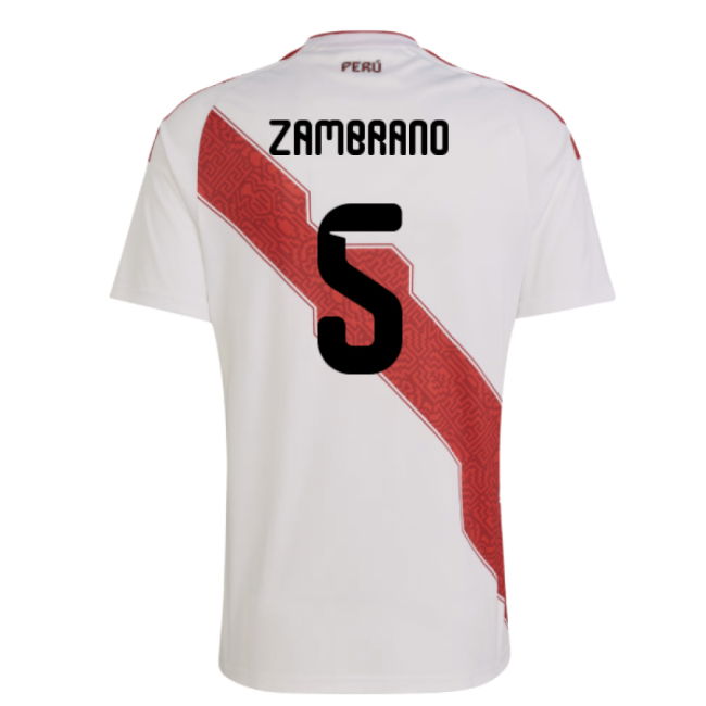 2026-2027 Peru Home Shirt (Zambrano 5)